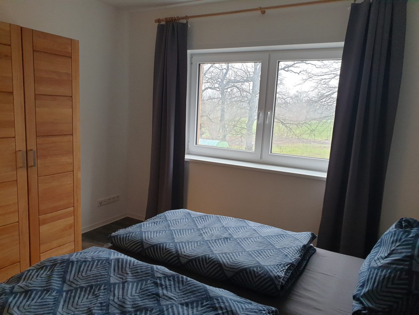 Blick aus dem Schlafzimmer